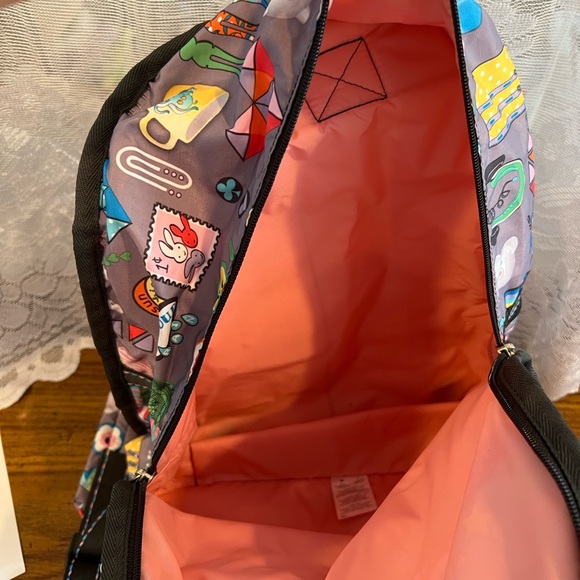 LeSportsac Colorful Patterned Backpack - Picture 5 of 5